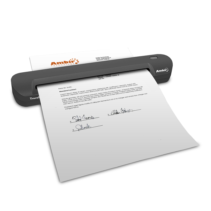 Ambir Technology TravelScan Pro Sheet-fed scanner 600 x 600DPI A4 Black